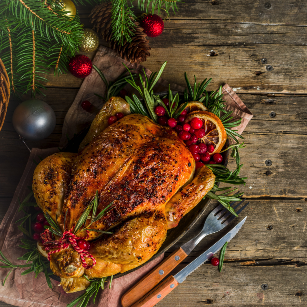 Image of an XL Christmas Whole Chicken.